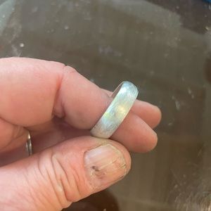 Sterling silver mens ring size 10